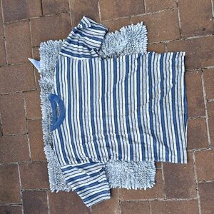 Striped Blue and White T-Shirt